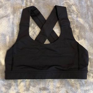 Black LuluLemon Sports Bra